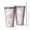 Pioneer Flower Floral-2, variant on 16oz Tumblers Pioneer Flower Floral Print Pattern Stainless Steel Vacuum Insulated Double Wall Travel Tumbler Cups Mug with Lid and Straw,Cleaning Brush for Coffee,Tea