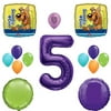 Scooby Doo Party Supplies 5th Birthday Party Balloon Decoration Kit