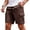 BFH82-Coffee, variant on VV AVEORS Cargo Shorts For Men Stretch Pull-On Elastic Waist Drawstring Athletic Workout Gym Jogger Shorts With Multi Pockets Dark Gray L