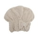 thumbnail image 1 of Ofertas Únicas 1 Pc Toalla de Pelo Absorbente de Agua para Baño Hotel Coral de Franela Caqui, 1 of 1