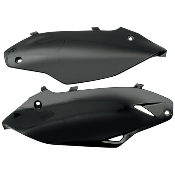 Cycra Black Plastic Rear Side Panels (1CYC-2665-12)
