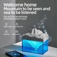 thumbnail image 4 of Glacier Night Light Wireless Speaker with Aromas Stylish Stereo Surround Bass Music Box Gift for Birthday, 4 of 5