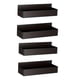 thumbnail image 3 of 4 Piezas Organizador Colgante Refrigerador Especiero Estante Laterales Acero Carbono Montaje Sencillo Práctico Adecuado para Cocina Baño Lavandería Al, 3 of 8