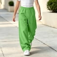 thumbnail image 2 of Nugftut Girls Sweatpants Elastic Waist Loose Wide Leg Pants with Pockets Sizes 9-10, 2 of 9