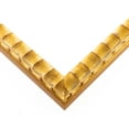thumbnail image 2 of 19x28 Frame Gold Bamboo Solid Wood Picture Frame | 1 Inch Moulding Width | Interior Frame Depth, 2 of 6