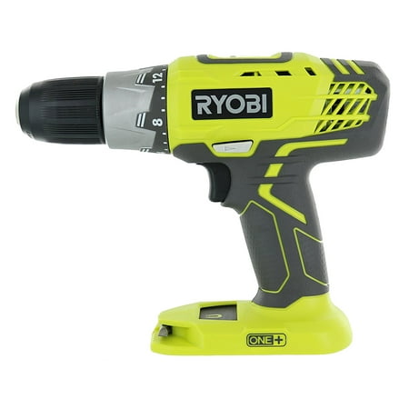 Ryobi P277 One+ 18 Volt Lithium Ion 1/2 Inch 2-Speed Drill Driver (18 Volt Batteries Not Included / Power Tool