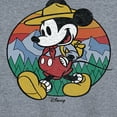 thumbnail image 3 of Disney - Mickey & Friends - Mickey is Happy Camping & Hiking - Women's Racerback Tank Top, 3 of 5