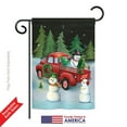thumbnail image 2 of Breeze Decor BD-XM-G-114208-IP-BO-DS02-US Picking Christmas Tree Winter - Seasonal Christmas Impressions Decorative Vertical Garden Flag - 13 x 18.5 in., 2 of 4