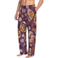 thumbnail image 2 of Balery Men'S Buffalo Plaid And Butterflys Pants,Sleepwear Pants,Pajama Pants,Pj Bottoms Drawstring And Pockets-Small, 2 of 9