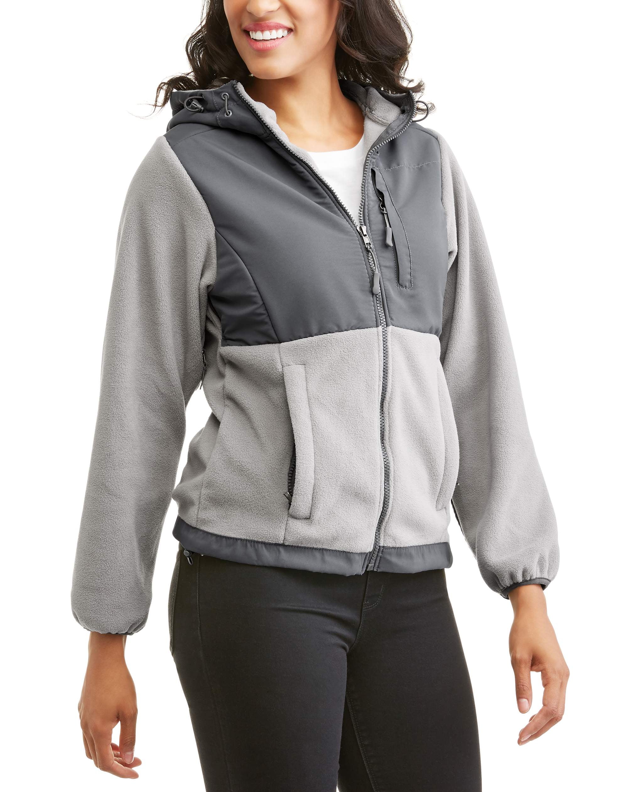 Women's Hooded Fleece Soft Shell Jacket