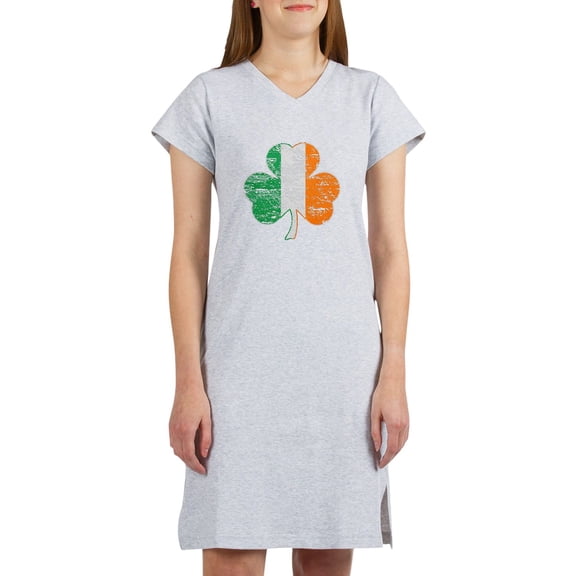 CafePress - Vintage Irish Flag Shamrock - Women's Nightshirt