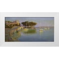 thumbnail image 1 of Obuchovsky, Yury 32x18 White Modern Wood Framed Museum Art Print Titled - Evening, 1 of 4