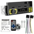 thumbnail image 3 of Bluetooth Car Stereo Audio Multifunctional Single Din Car Stereo MP3 Radio Player Handsfree Calling Aux Input LED Display Car Radio Receiver for Car Auto (Black), 3 of 11