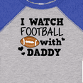 thumbnail image 4 of Inktastic I Watch Football with My Daddy Boys or Girls Baby Bodysuit, 4 of 5
