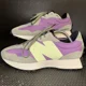 thumbnail image 1 of New Balance 327 Sour Grape Green Purple Athletic Running Shoes Men’s Size 10, 1 of 6