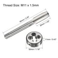 thumbnail image 2 of Unique Bargains Ensemble de Robinet Métrique M11 x 1.5mm avec Filetage Rond, 2 of 6