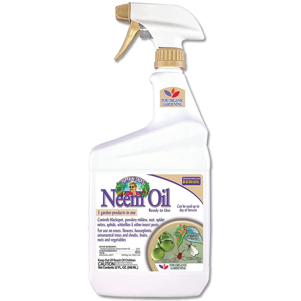 BONIDE PRODUCTS INC Bonide 022 ReadytoUse Neem Oil, 32Ounce, 1 Qt