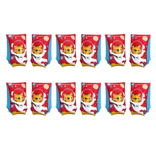 Flotis Para Niño Animalitos Splash Paquete 6 Pz Bestway Plástico Resistente