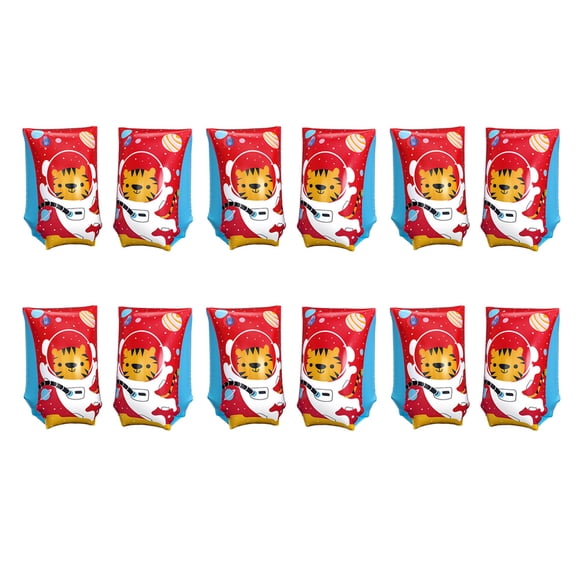 Flotis Para Niño Animalitos Splash Paquete 6 Pz Bestway Plástico Resistente