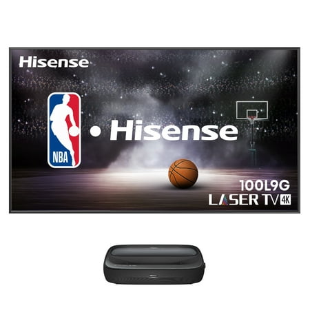 Hisense 100L9G-CINE100 4K TriChroma Smart Laser TV with 100-inch Soft-Screen (2021)