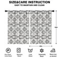 thumbnail image 2 of Blackout Kids Curtains,Boho Bohemia Geometric Line Art Childrens Insulated Curtains Set Of 2,Bedroom Essentials,Toddler Room Decor 42"x63"(106x160cm), 2 of 4