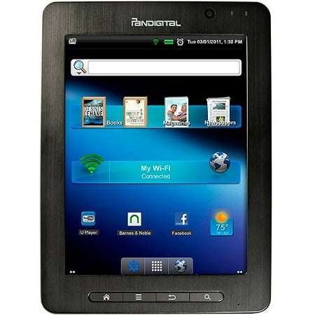 Pandigital SuperNova with Wi-Fi 8" Touchscreen Tablet PC Featuring Android 2.3 Operating System