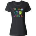 thumbnail image 3 of Inktastic 100 Days of School Party Women's T-Shirt, 3 of 5