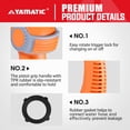 thumbnail image 5 of YAMATIC Garden Hose Nozzle with Pressure Jet for Watering Garden, Washing Cars, and Showering Pets, 5 of 7