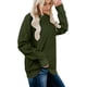 thumbnail image 3 of Sudaderas informales sólidas para mujer, camisetas de manga larga con cuello redondo, jerséis sueltos Ormromra WMZL-2179-38, 3 of 5