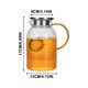 thumbnail image 2 of XWSHYW Lanzadores Hervidor de Agua Fría Patrón de Grano de Arroz de Gran Capacidad Hervidor de Agua Fría Hervidor de Agua Hervida Fría con Alto Contenido de Borosilicato a Prueba de Explosiones Hervi, 2 of 6