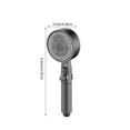 thumbnail image 3 of Kbndieu Shower Head Shower High Pressure Handheld Showerhead Hard Water High Pressure 8 Spray Modes Handheld Shower for The Elderly with Base Household Tools, 3 of 8