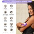 thumbnail image 2 of Depiladora GERMANTIQUE Crystal Hair Eraser Violet, 2 of 5