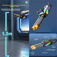 thumbnail image 3 of Pistola de Agua Gatling Automática, Gran Capacidad, Impermeable IP7, Luz LED, Hasta 10M de Alcance, Regalo, 3 of 9