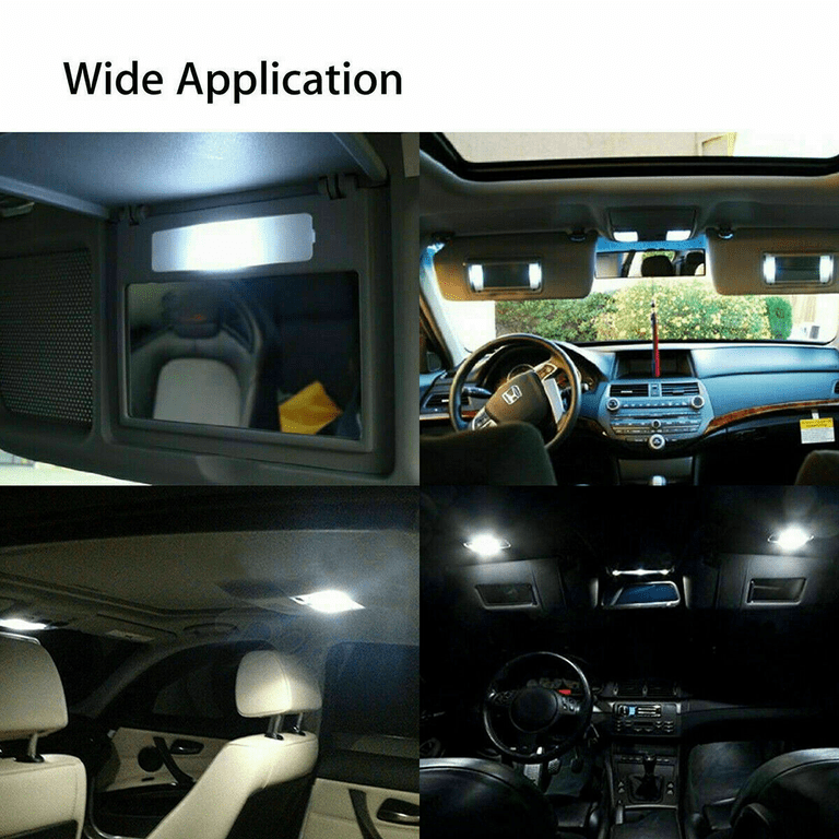 20PCS LED Interior Bulbs Kit for Car Dome Map Trunk License Plate