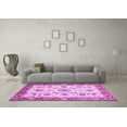 thumbnail image 3 of Ahgly Company Indoor Rectangle Abstract Purple Modern Area Rugs, 7' x 10', 3 of 4