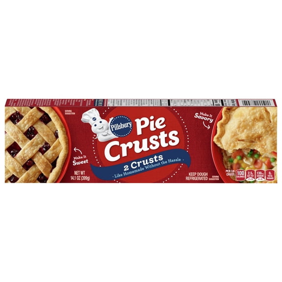 Pack Of 3 Pillsbury Pie Crusts, 2 ct (Package May Vary)