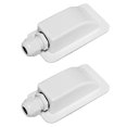 thumbnail image 3 of BUYISI Waterproof Abs Connection Box For Solar Project Motorhome Caravan Boat 2Pcs New White, 3 of 5