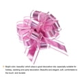 thumbnail image 4 of 12pcs 9" Extra Large Pull Bow Metallic Gift Wrapping Bows Ribbon Organza Pink for Wedding Baskets Presents, 4 of 6