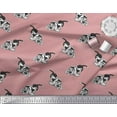 thumbnail image 2 of Soimoi Velvet Fabric Basset Hound Dog Decor Fabric Printed Yard 58 Inch Wide, 2 of 3