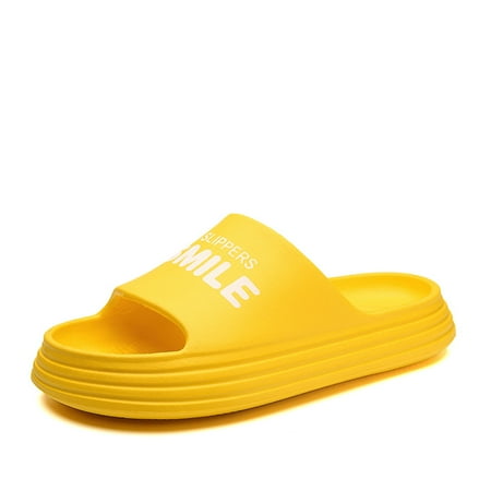 

Lopsie Cloud Slides for Women Men Pillow Slippers Non-Slip Bathroom Shower Sandals Soft Thick Sole Indoor and Outdoor Slides