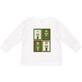thumbnail image 3 of Inktastic Christmas Nutcracker Stamps Boys or Girls Long Sleeve Toddler T-Shirt, 3 of 5