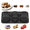 Black Peanut, variant on Peanut Shape Silicone Baking Mold 3 Cavity, Non-Stick Chocolate Candy Cake Mold, Flexible Easy Release Kitchen DIY Tray White Peanut
