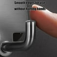 thumbnail image 4 of Kumdkd No-Drill Adhesive Hooks, Stainless Steel Bathroom Organizers, Traceless Wall Hooks, Space-Saving Closet Hangers for Towels, Coats & Pots, 4 of 6