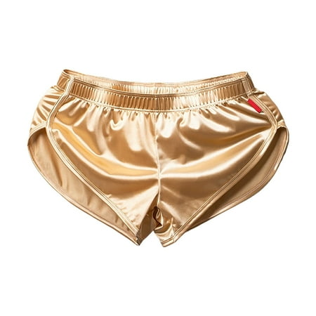 Jkety Mens Running Shorts Men s Summer Drawstring Casual Shorts Versatile for Golf Athletics Running Gym Beach Fishing and Hiking Yellow L