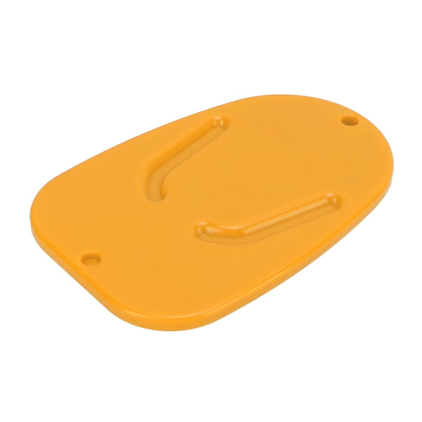 Placa de soporte lateral para motocicleta, almohadilla para pata de cabra lateral para motocicleta, placa de soporte para pie de motocicleta, base para pat