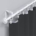 thumbnail image 2 of Set of 14 White Iron Metal Curtain Rings with Clips, Drapery Clips Hooks, Curtain Clips with Rings Cafe Curtain Clips, Ring Clips to Hang Curtains,1.2, 2 of 4