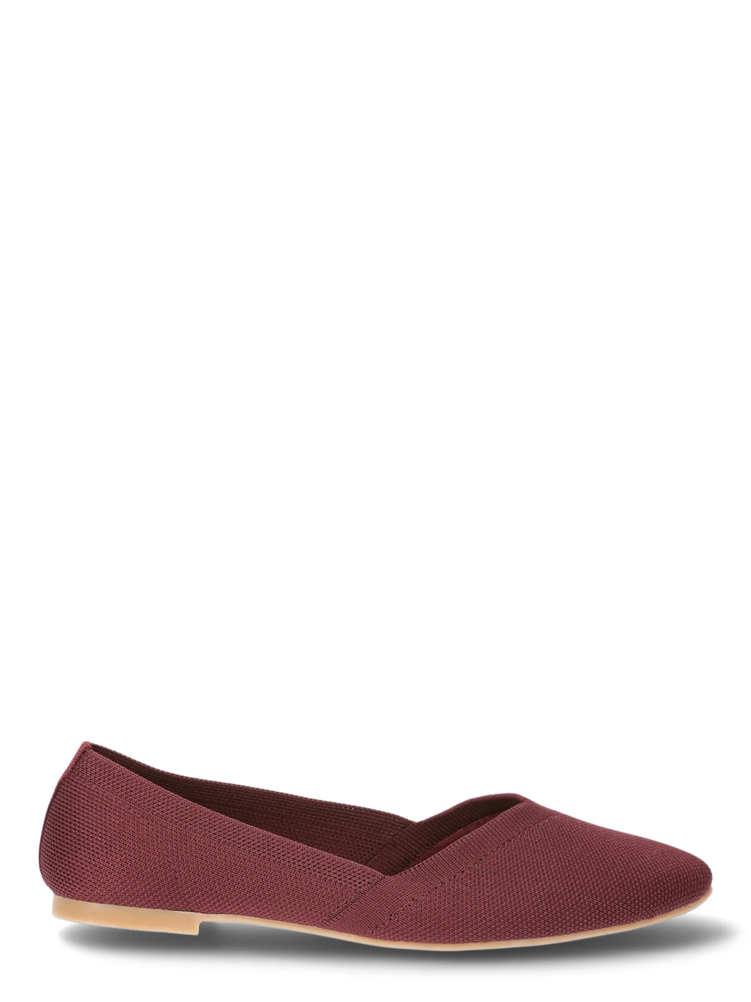 Time and Tru Women's Knit Ballet Flats
