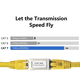 thumbnail image 4 of Paquete De 5 Adaptadores Ethernet Cat6 A, Cable De Conexión De Acoplamiento, Adaptador Rj45, Extensión De Conector Lan Cat6, Cable Lan, Acoplamiento Rj45 Jormftte 2035270, 4 of 7