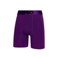 thumbnail image 4 of PSD Solids 7" Cotton 3-Pack Boxer Briefs Men's UnderwearMulti - Dark MoodL, 4 of 4