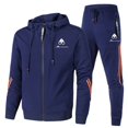 thumbnail image 3 of 2024 Nueva primavera otoño ropa para hombre sudaderas con capucha pantalones conjuntos de dos piezas tendencia de moda hip hop chándal sudaderas ropa deportiva, 3 of 3